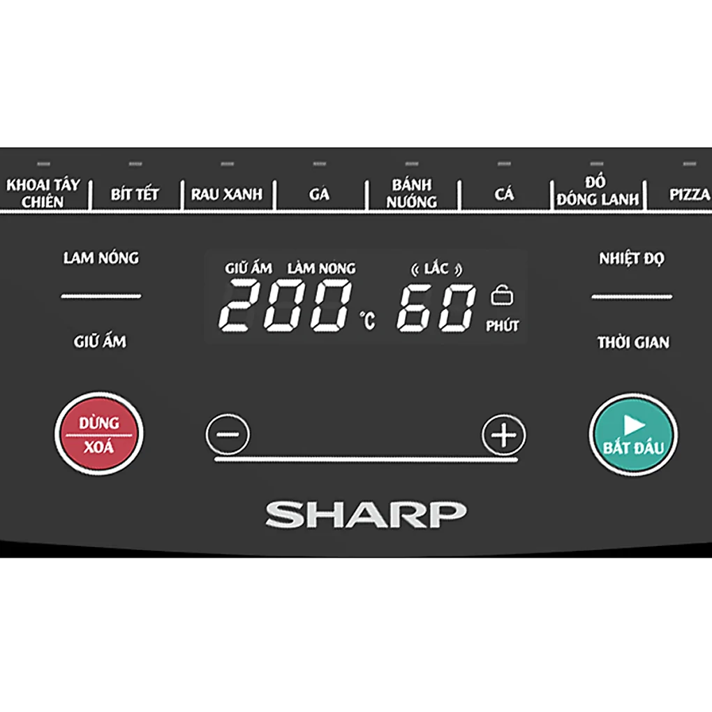 Nồi Chiên Không Dầu Sharp KF-AF50EV-ST (Sản phẩm trưng bày)