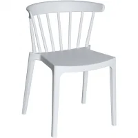 Ghế Nhựa 1728 Trắng