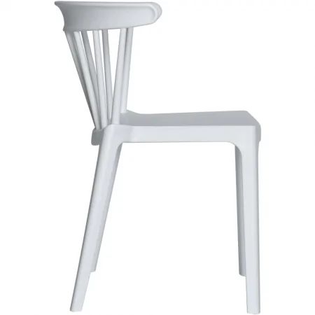 Ghế Nhựa 1728 Trắng 0