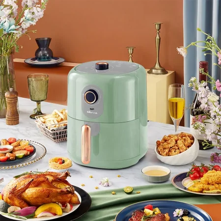 Nồi Chiên Không Dầu Bear QZG-B14D1 - Hàng Quốc Tế - Bản Tiếng Anh 1