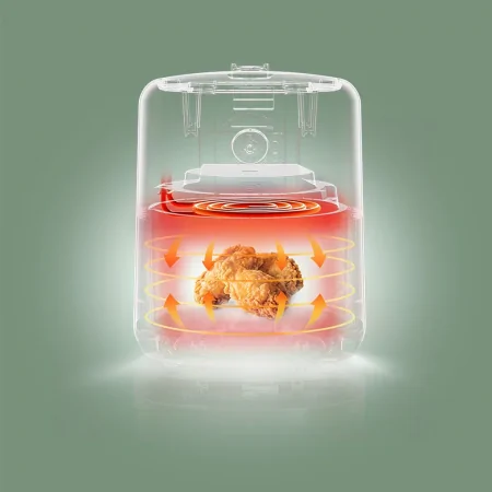 Nồi Chiên Không Dầu Bear QZG-B14D1 - Hàng Quốc Tế - Bản Tiếng Anh 2