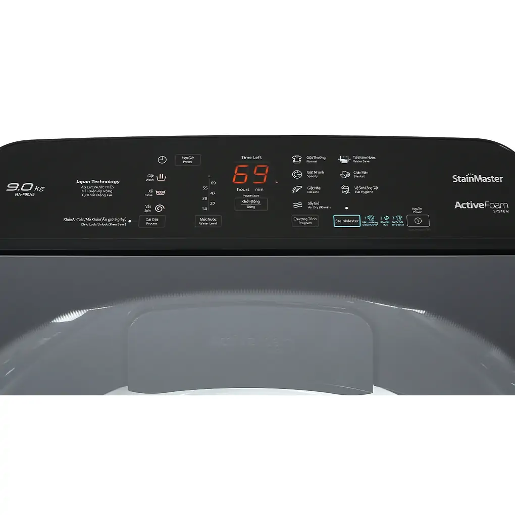 Máy Giặt Panasonic 9 Kg NA-F90A9BRV 0