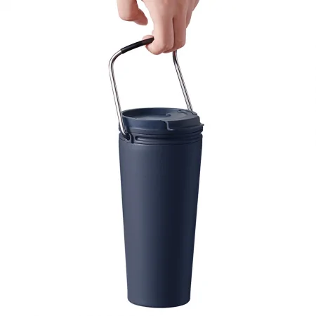 Bình Giữ Nhiệt LocknLock Bucket Tumbler LHC4269NVY - Xanh Navy 0