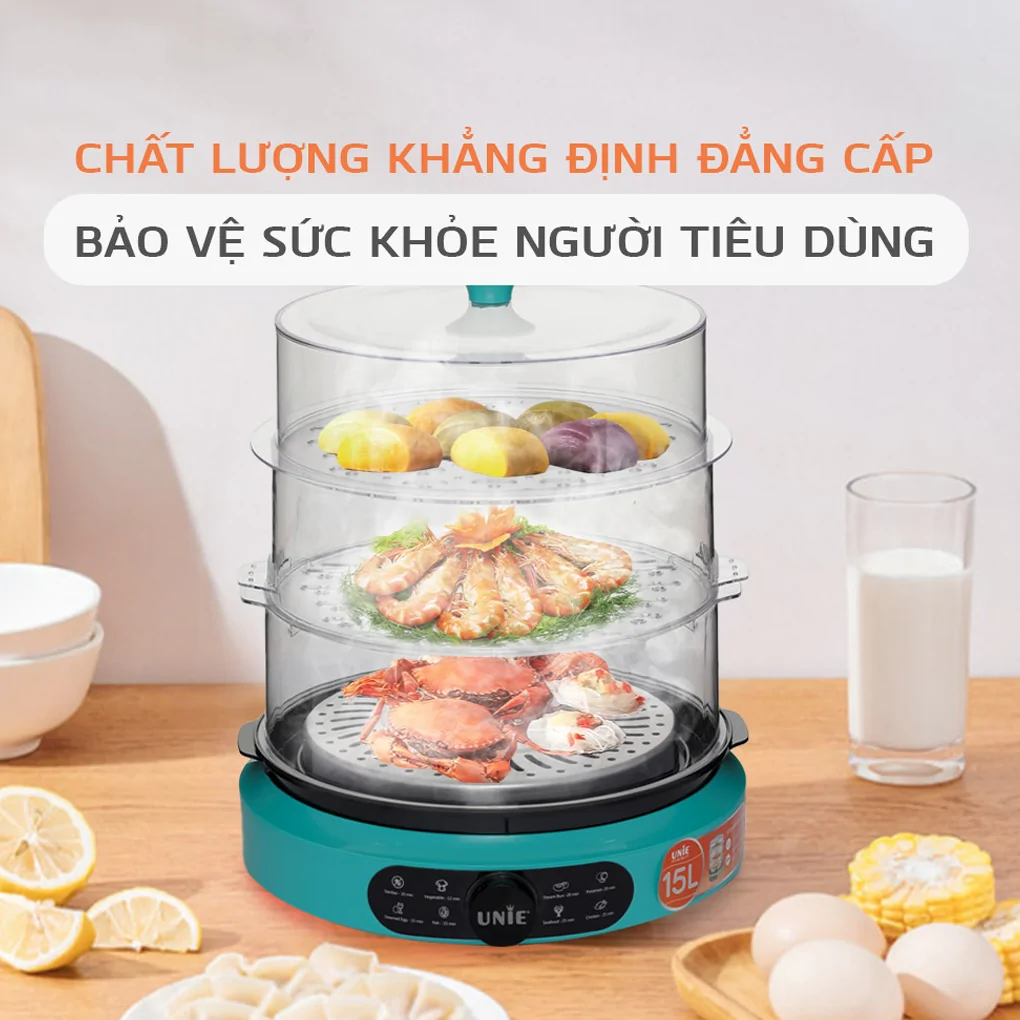 Nồi Hấp Unie UE-680 7