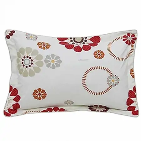 Áo Gối Đầu 40x60cm Cotton Hoa - Nhiều Màu 1