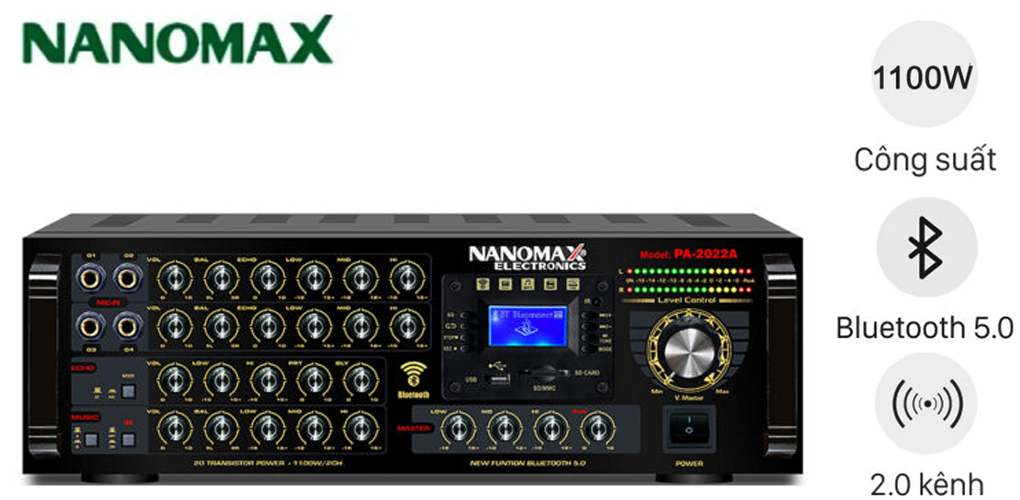 Amply Nanomax PA-2022A CS 1100W