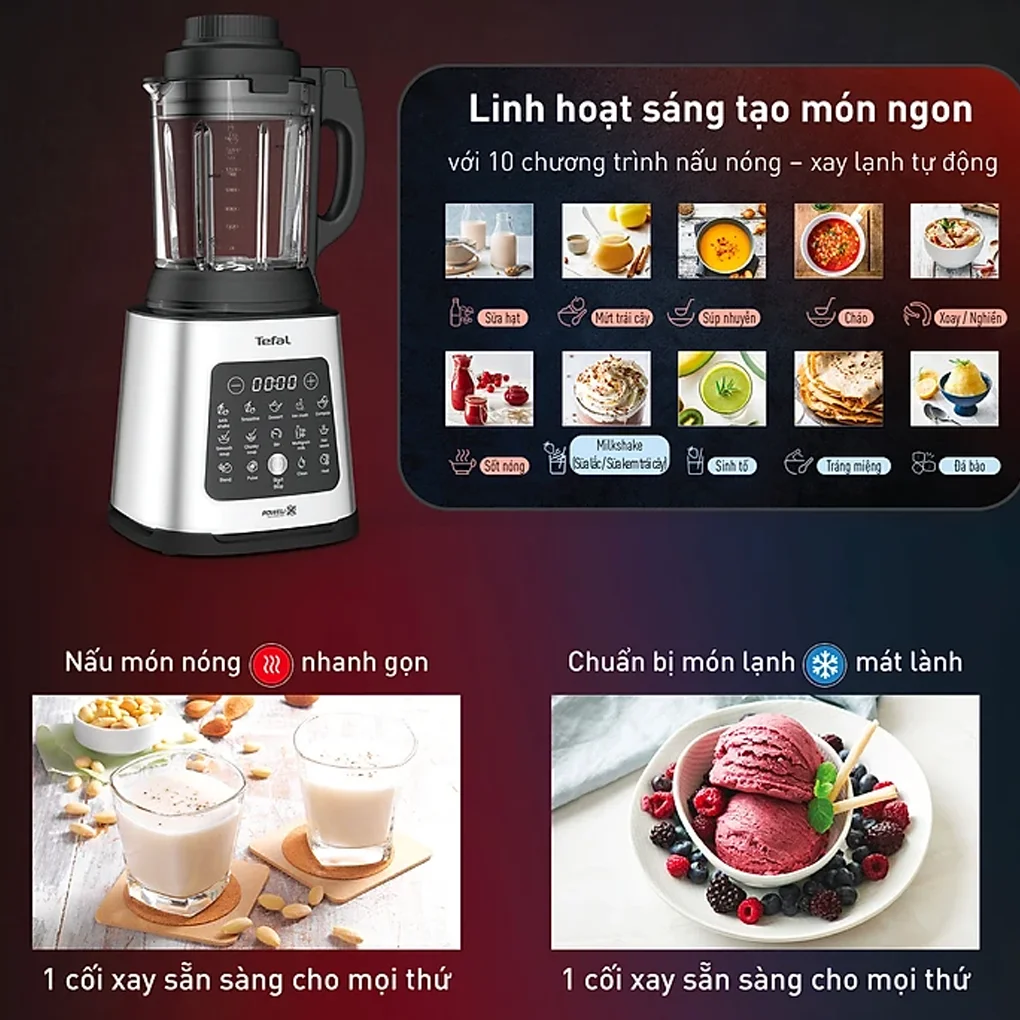 Máy Xay Nấu Đa Năng Tefal BL83SD66 11