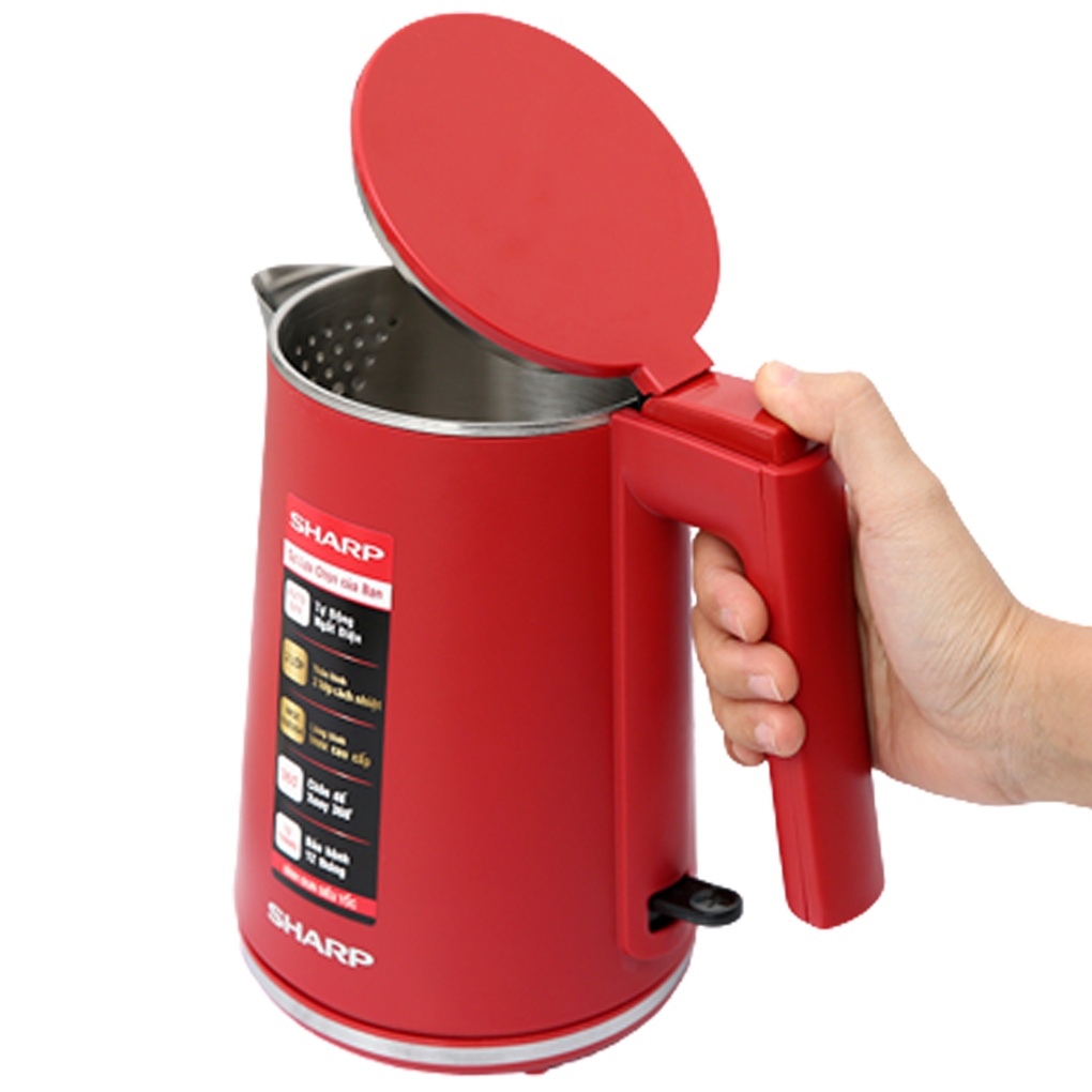 Bình Đun Siêu Tốc Sharp EKJ-10DVPS-RD 1