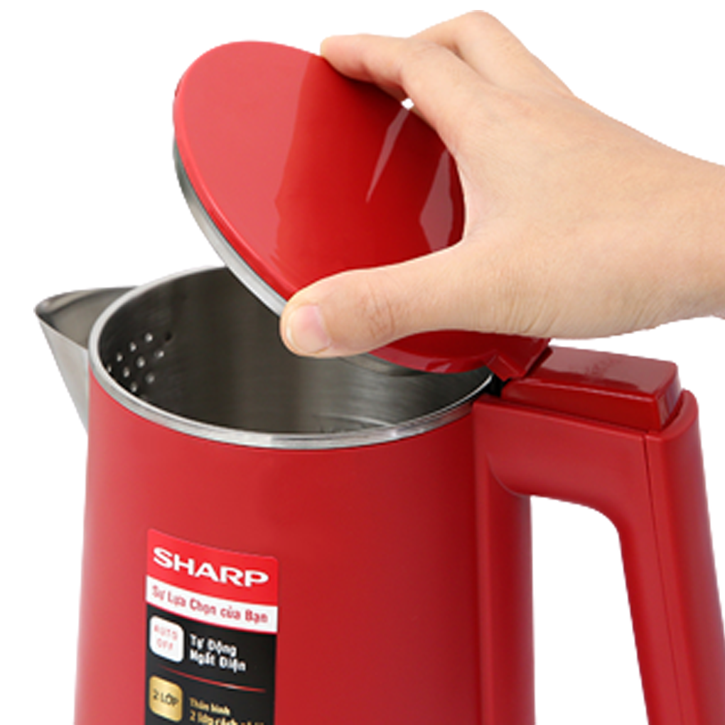 Bình Đun Siêu Tốc Sharp EKJ-10DVPS-RD 2