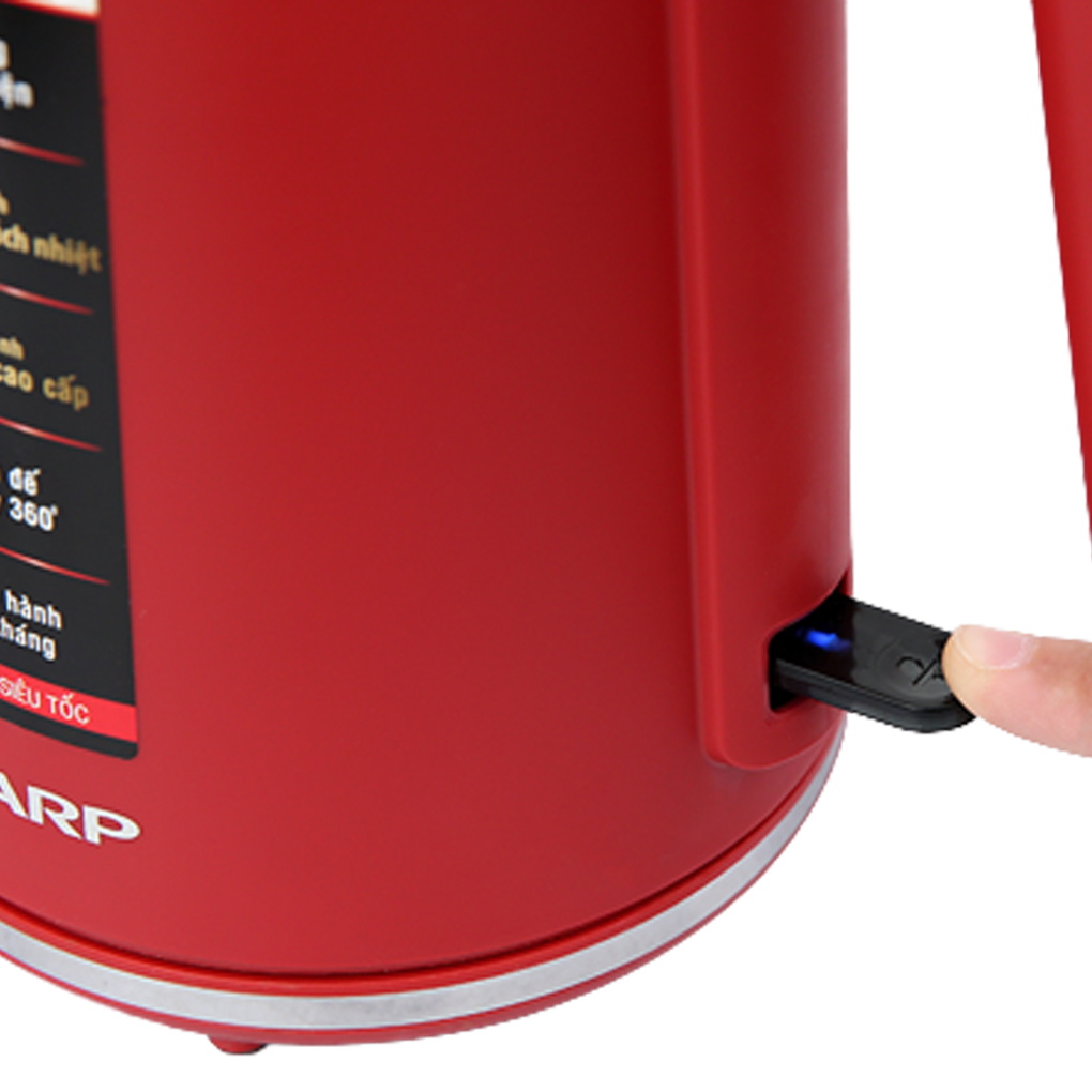 Bình Đun Siêu Tốc Sharp EKJ-10DVPS-RD 6