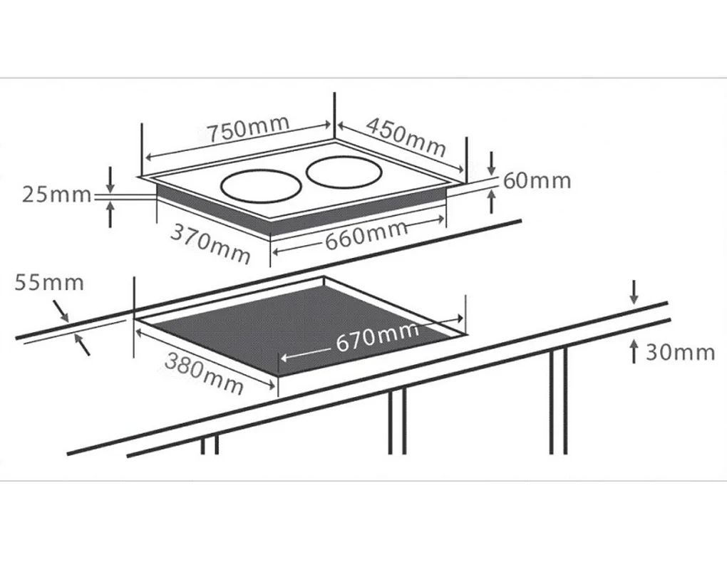 Bếp Điện Từ Chef's EH-MIX333 2