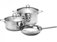 Bộ Nồi Inox 304 Cao Cấp 5 Món Junger CWJ-050