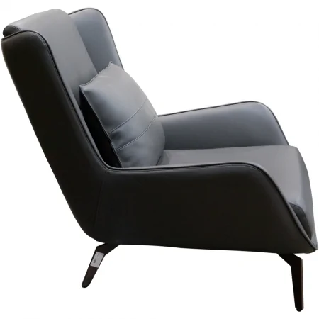 Ghế Thư Giãn Higo + Đôn A22-1 Xám 3