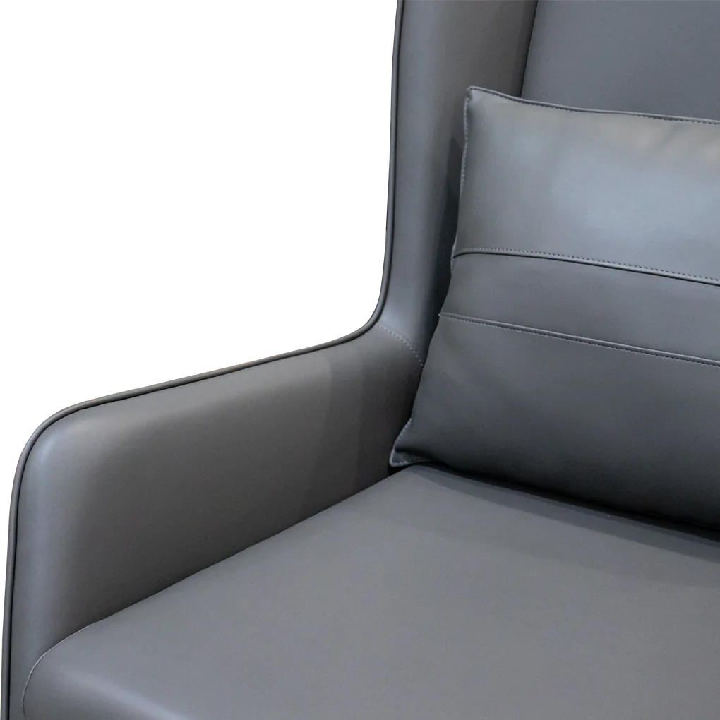 Ghế Thư Giãn Higo + Đôn A22-1 Xám 4