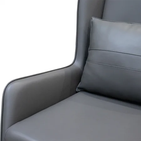 Ghế Thư Giãn Higo + Đôn A22-1 Xám 4