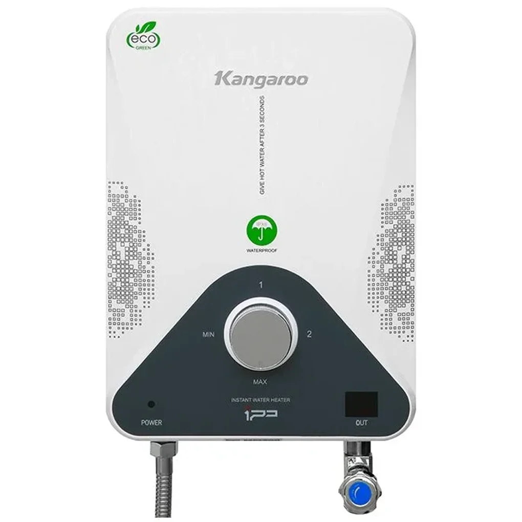 Máy Nước Nóng Trực Tiếp Kháng Khuẩn Kangaroo (Có Bơm) KG588WP 1
