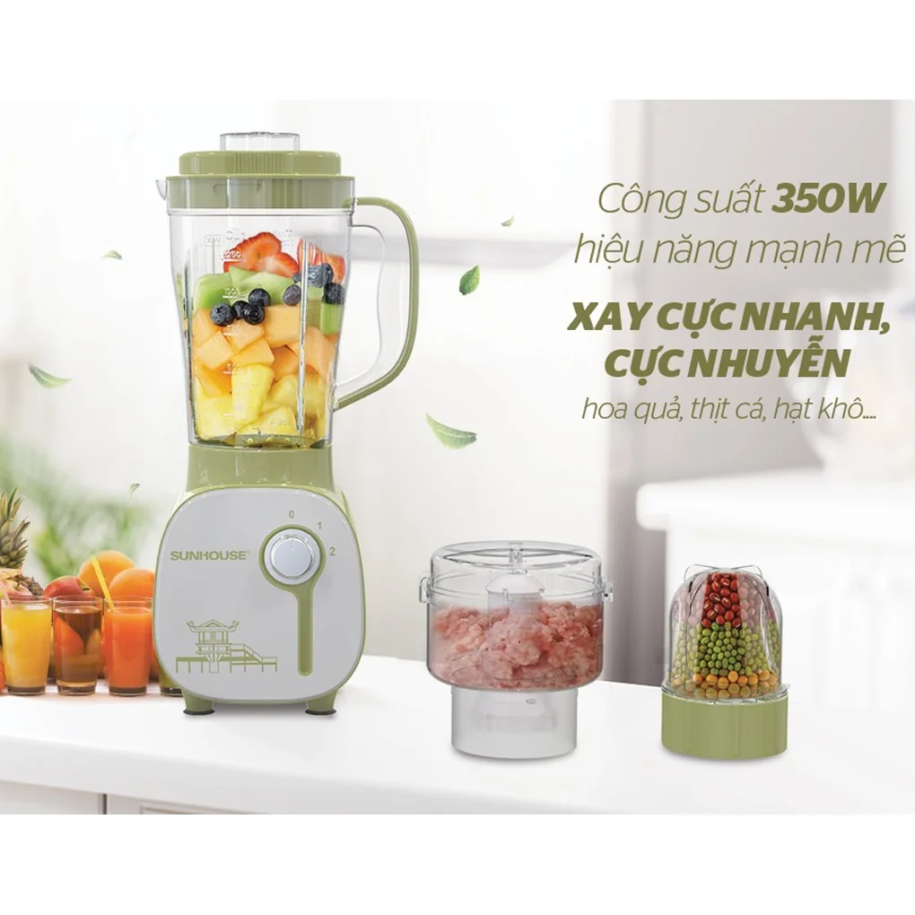 Máy Xay Sinh Tố Đa Năng Sunhouse SHD5312G 4