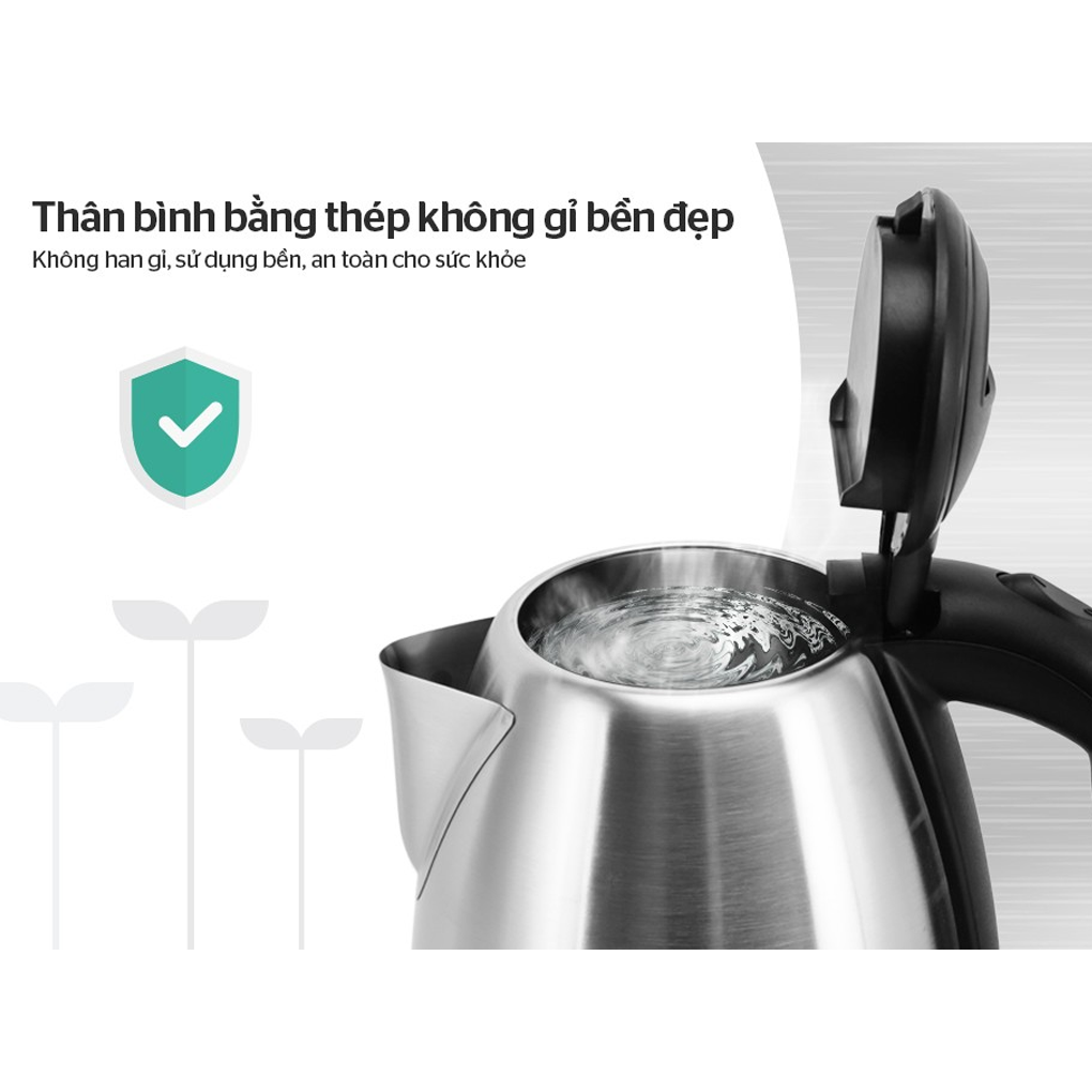 Ấm Siêu Tốc Inox Sunhouse SHD1057
