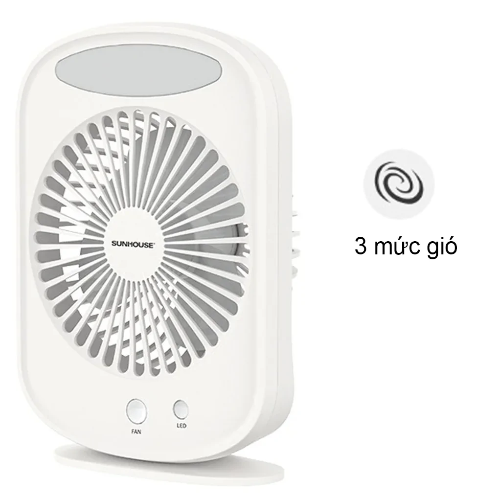 Quạt Sạc Mini Sunhouse SHD7110