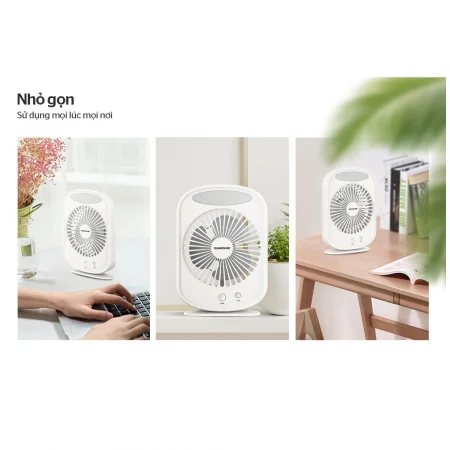 Quạt Sạc Mini Sunhouse SHD7110 1