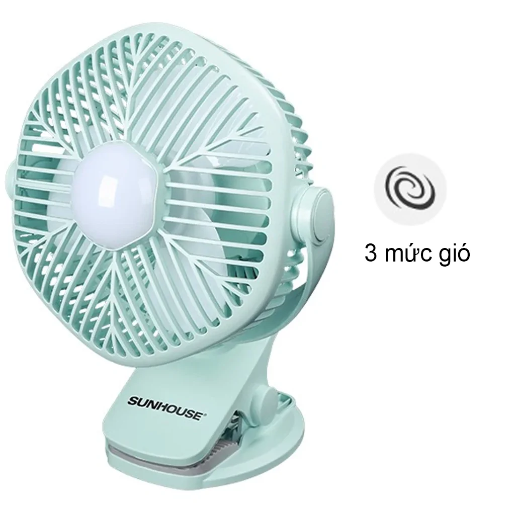 Quạt Sạc Mini Sunhouse SHD7111