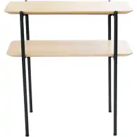 Bàn Trang Trí 311 60cm Đen/Gỗ