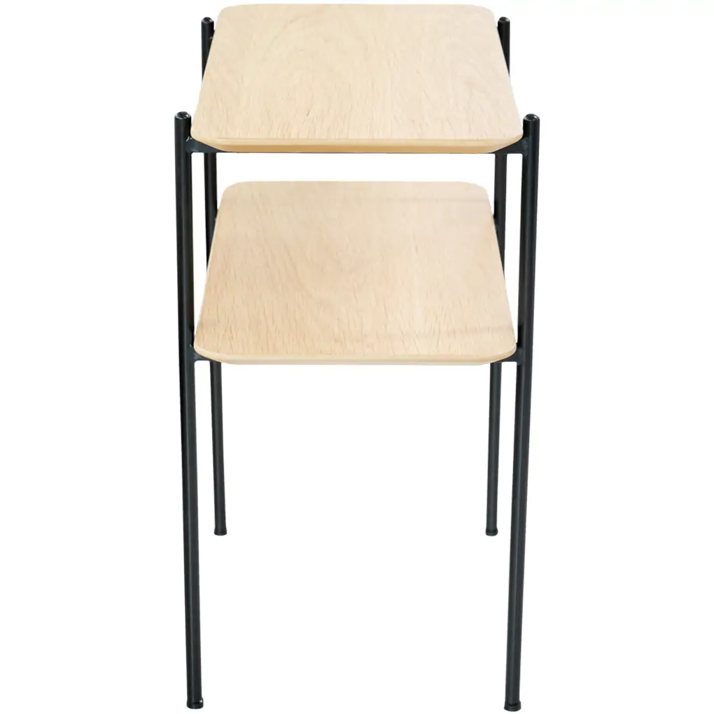 Bàn Trang Trí 311 60cm Đen/Gỗ 2