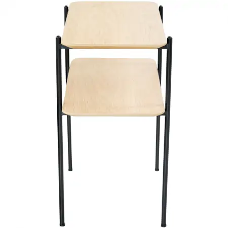 Bàn Trang Trí 311 60cm Đen/Gỗ 2