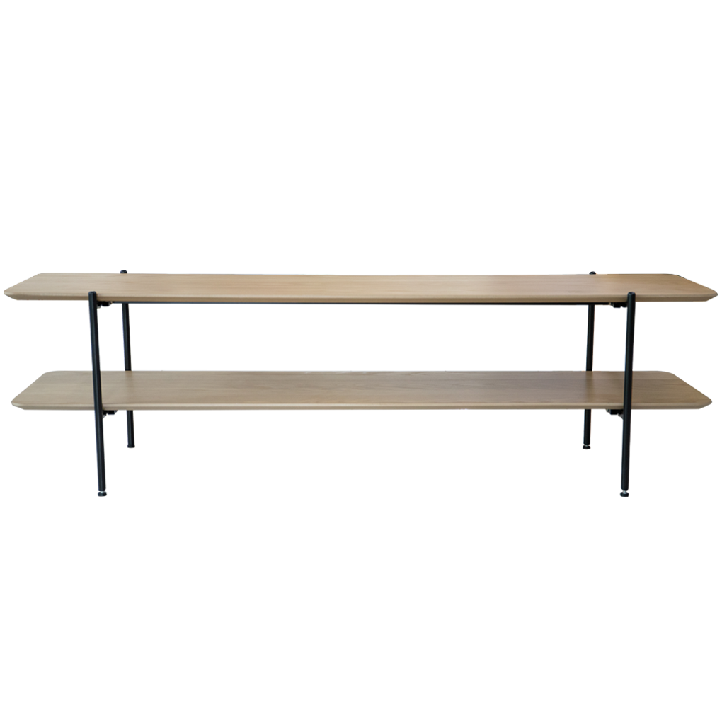 Bàn Trang Trí 312 150cm Đen/Gỗ 5