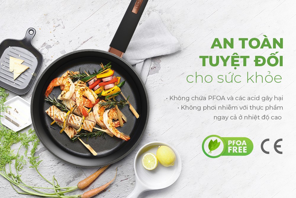 Chảo Chống Dính Ultra Titanium Sunhouse ST26B 0