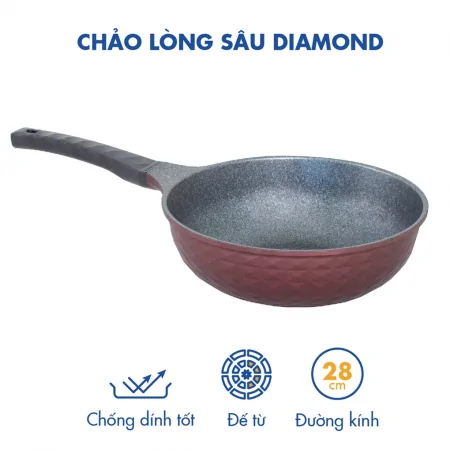 Chảo Không Dính Diamond Premium Korea King KW-28DI 0