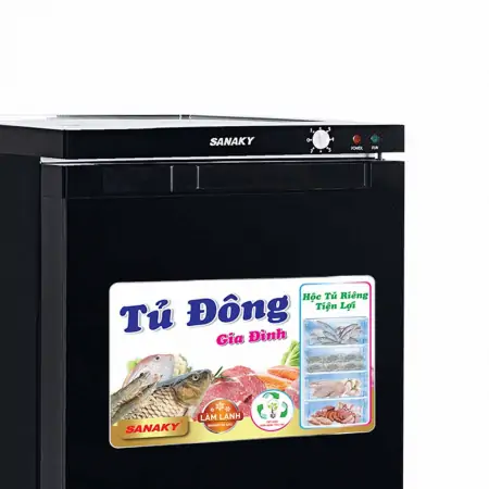 Tủ Đông Sanaky Inverter 118 Lít VH-160K3 2