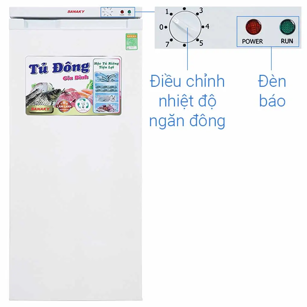 Tủ Đông Sanaky 150 Lít VH-180VD 5