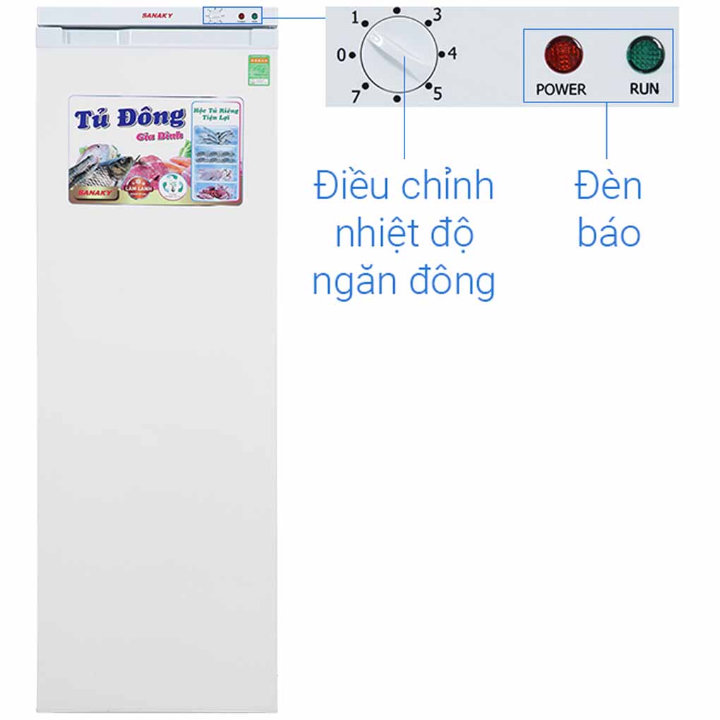 Tủ Đông Sanaky 213 Lít VH-230VD 7