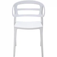 Ghế Nhựa 8111B Trắng