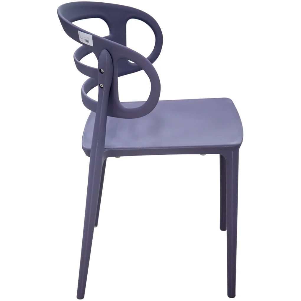 Ghế Nhựa 8111B Xám 2