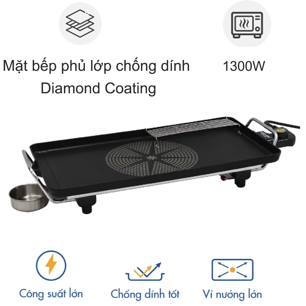 Vỉ Nướng Điện Korea King KGS-268