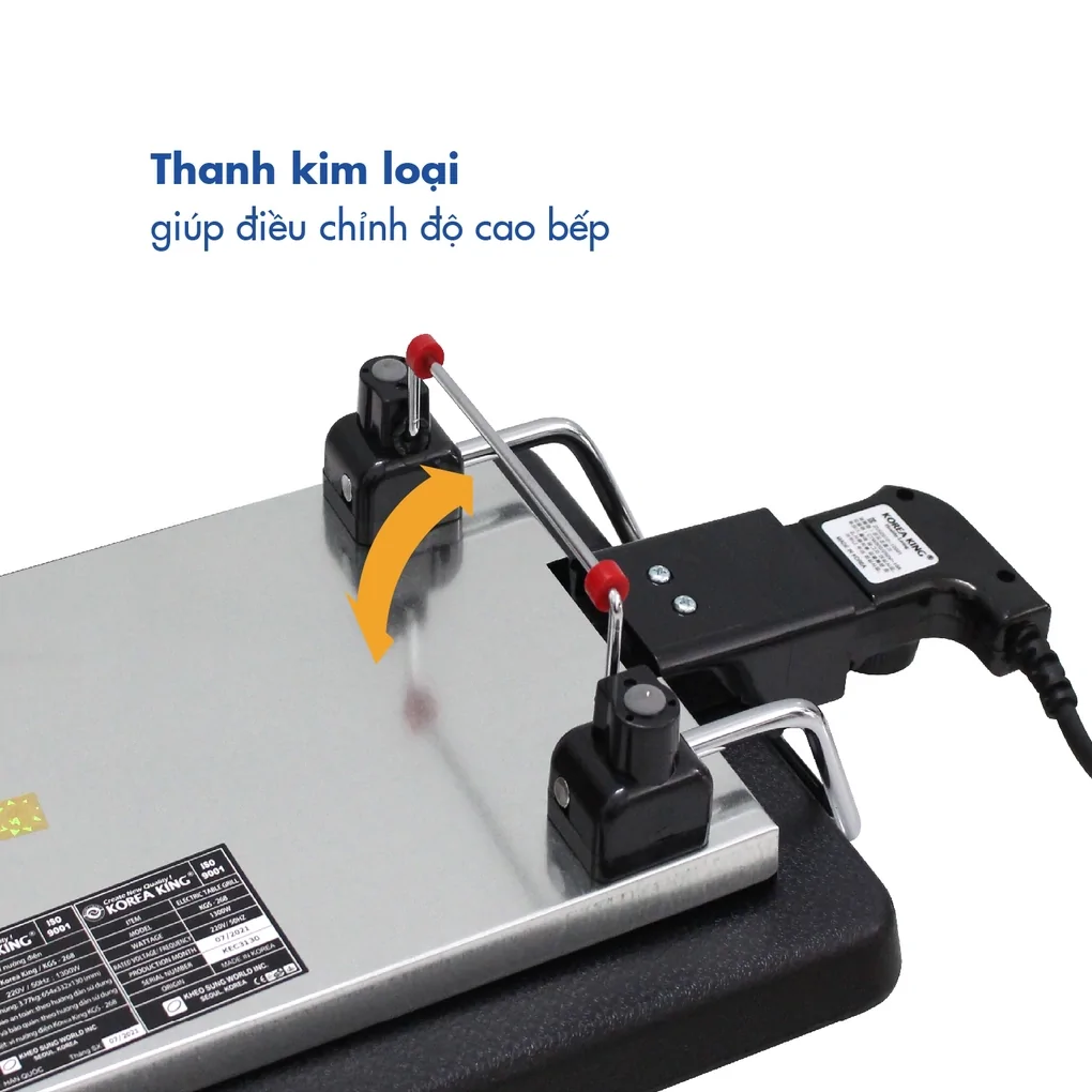 Vỉ Nướng Điện Korea King KGS-268 3