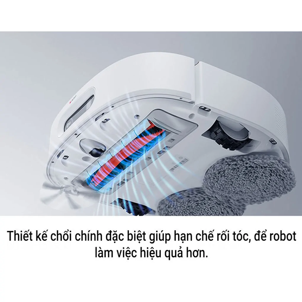 Robot Hút Bụi Lau Nhà, Tự Giặt Giẻ Lau Dreame W10 Pro 0