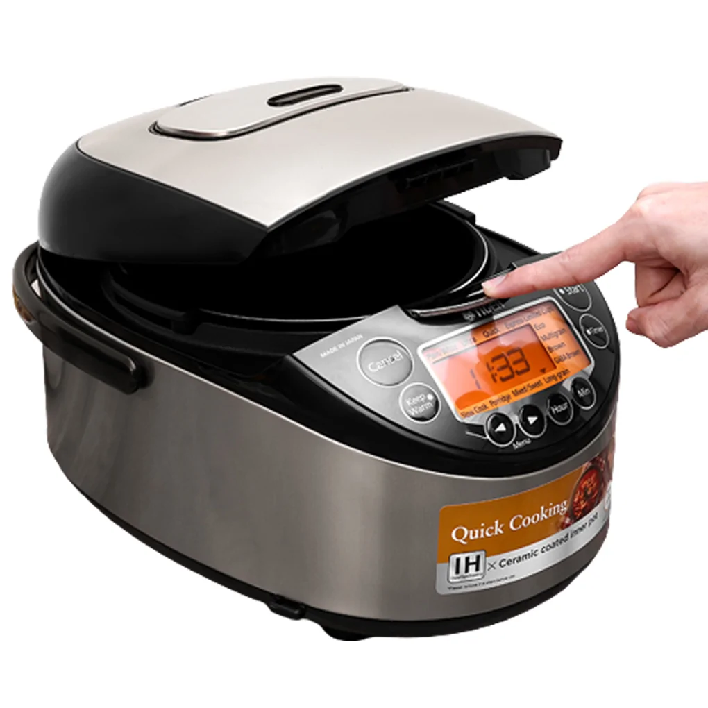 Nồi Cơm Điện Cao Tần Tiger JKT-D18V-SK 1.8 Lít - Nhật Bản 0