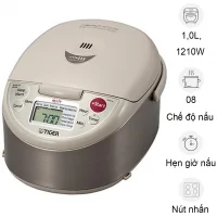 Nồi Cơm Điện Cao Tần Tiger JKW-A10W-CU - Nhật Bản