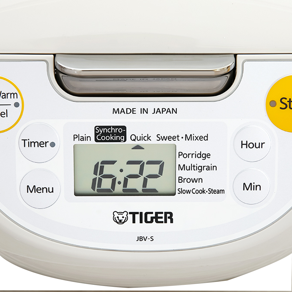 Nồi Cơm Điện Tử Tiger JBV-S10W 1 Lít - Nhật Bản 2