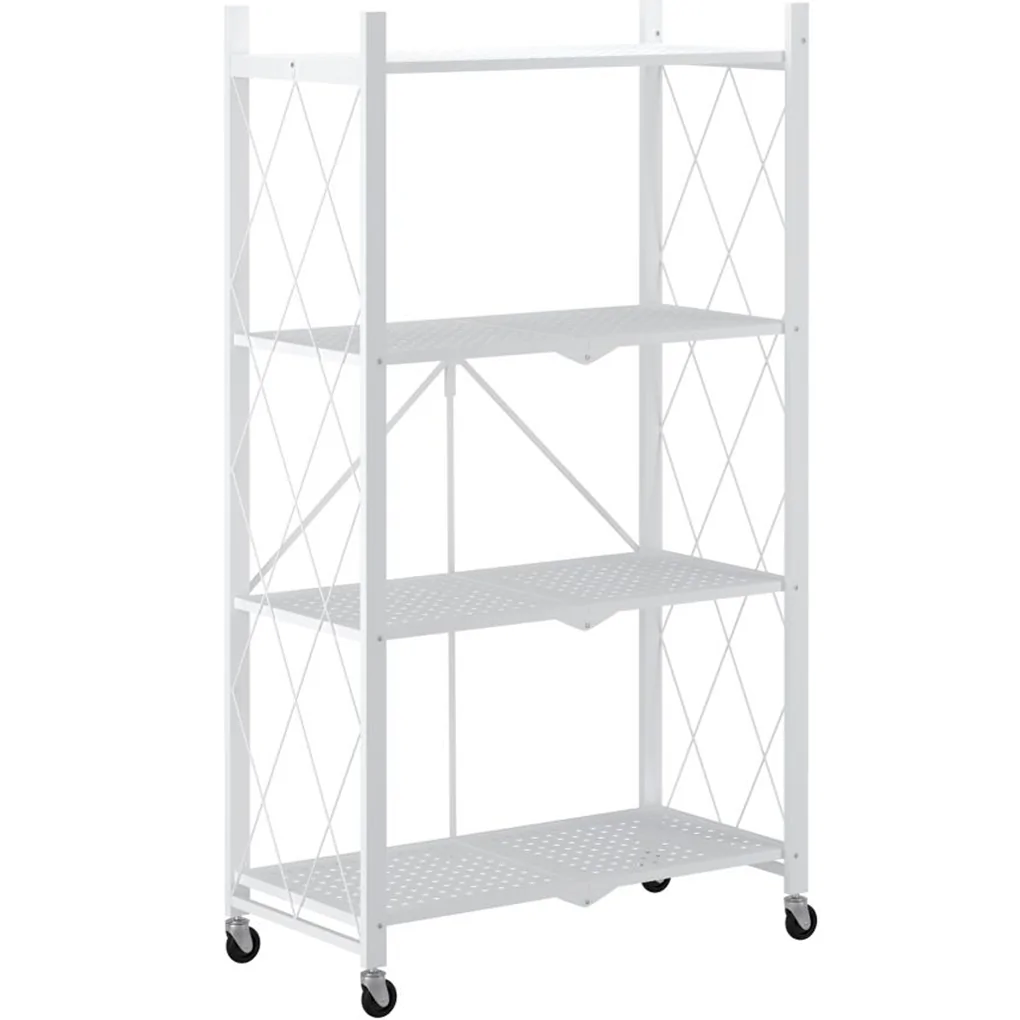 Kệ Xếp Kim Loại ECOFS4 4 Tầng Trắng