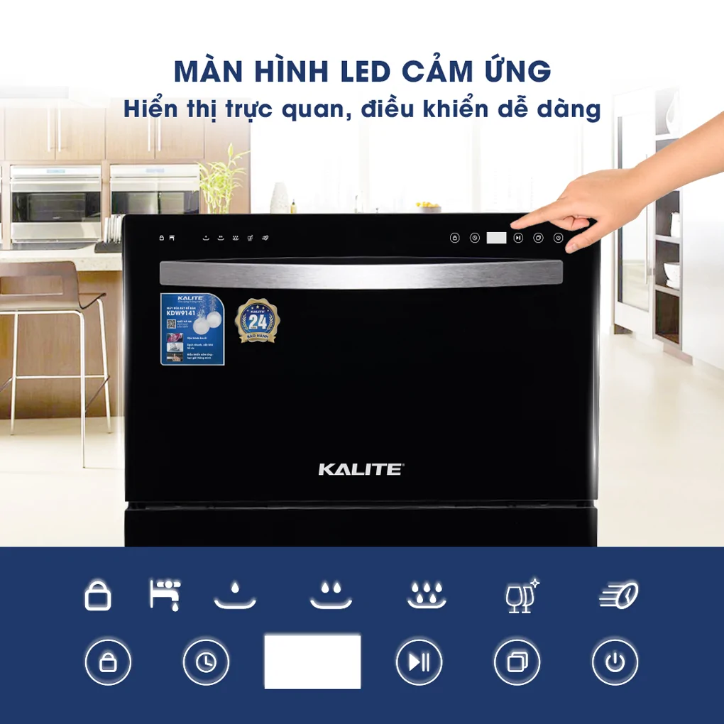 Máy Rửa Bát 6 Bộ Kalite KDW9141 7
