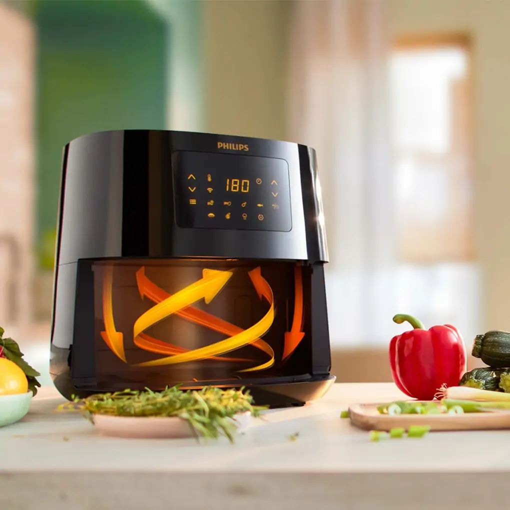 Nồi Chiên Không Dầu Philips HD9280/90 8