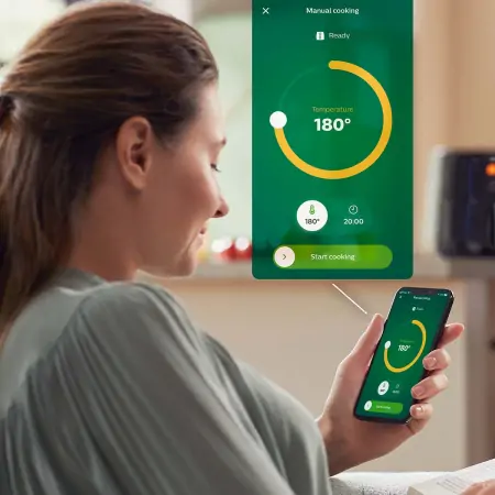 Nồi Chiên Không Dầu Philips HD9280/90 10