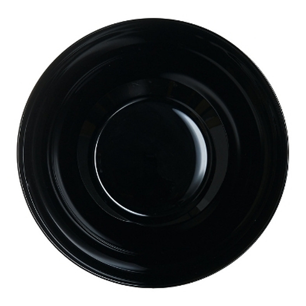 Đĩa Sâu Thủy Tinh Diwali Đen 20cm