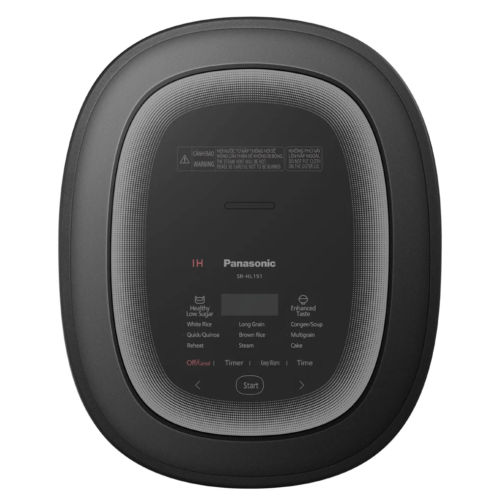 Nồi Cơm Điện Tử Cao Tần Giảm Đường Panasonic SR-HL151KRA 1.5 Lít 3
