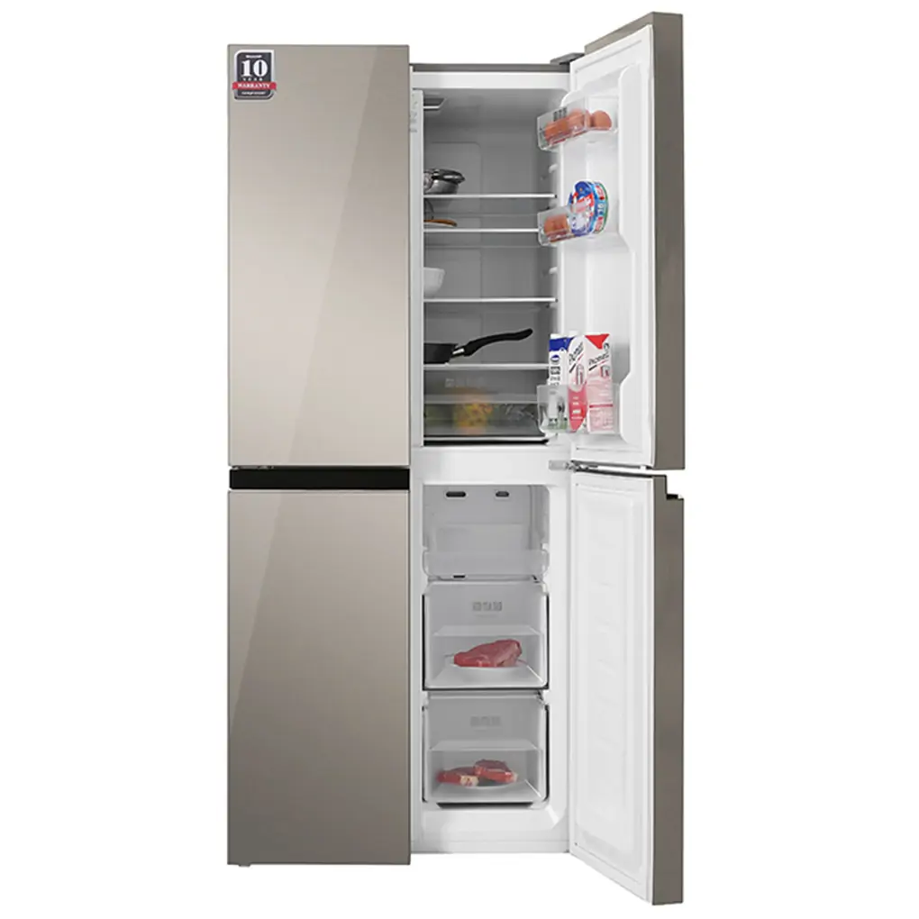 Tủ Lạnh Sharp Inverter 401 Lít SJ-FXP480VG-CH 1