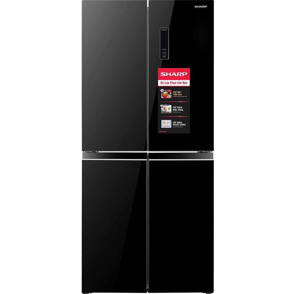 Tủ Lạnh Sharp Inverter 362 Lít SJ-FX420VG-BK 0